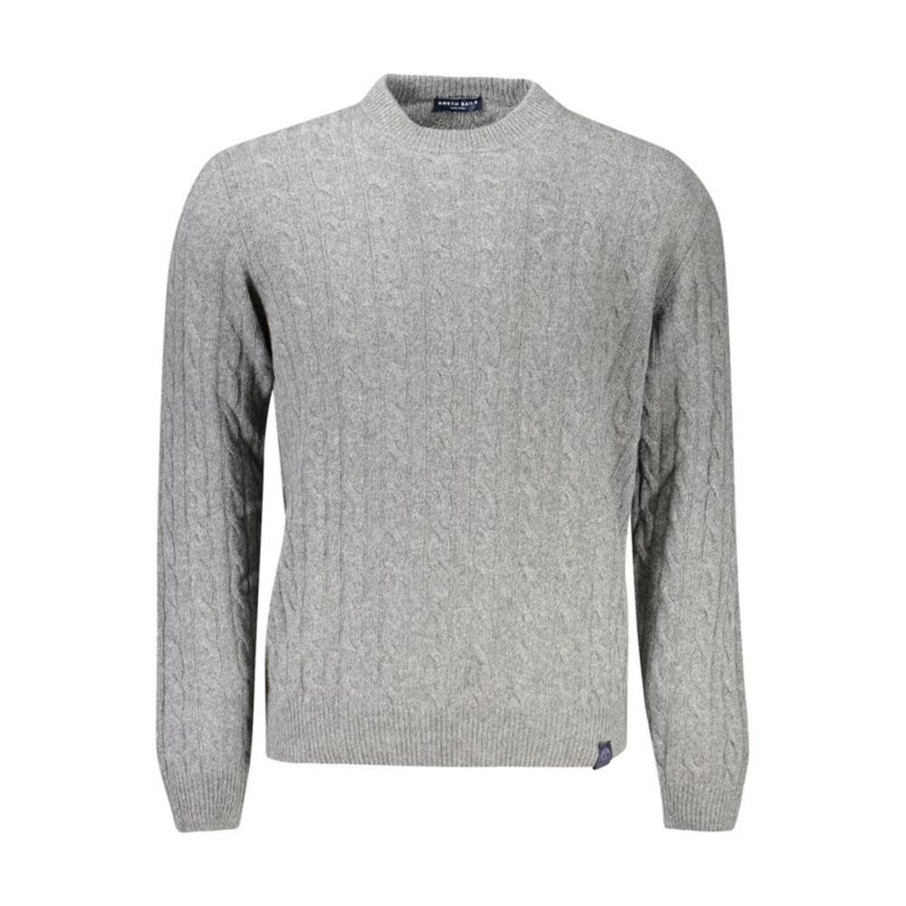 North Sails Gray Wool Men's Men's Sweater